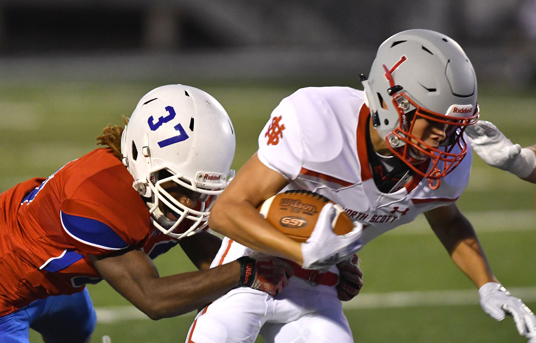 North Scott at Davenport Central football